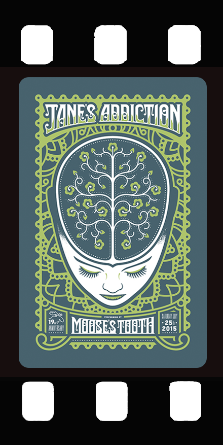 Jane's Addiction concert poster