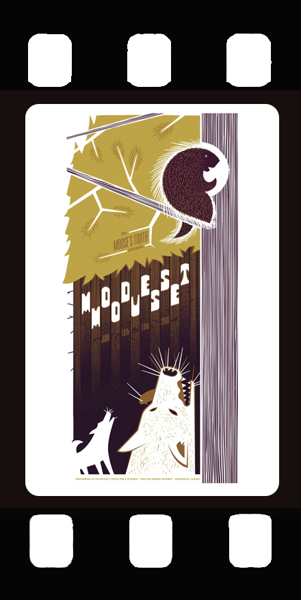 Modest Mouse concert poster