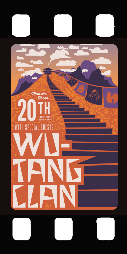 Wu-Tang Clan concert poster